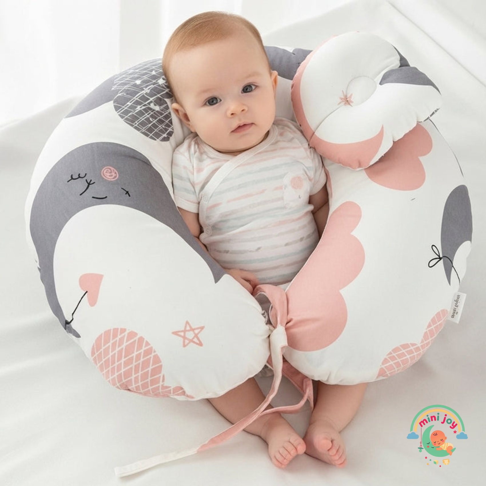 Baby Nursing Pillow – Soft Support Feeding Cushion for Moms & Newborns