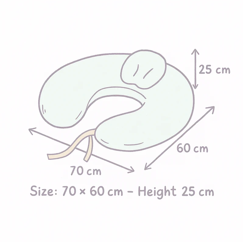 Nursing Pillow – Dreamy Bear