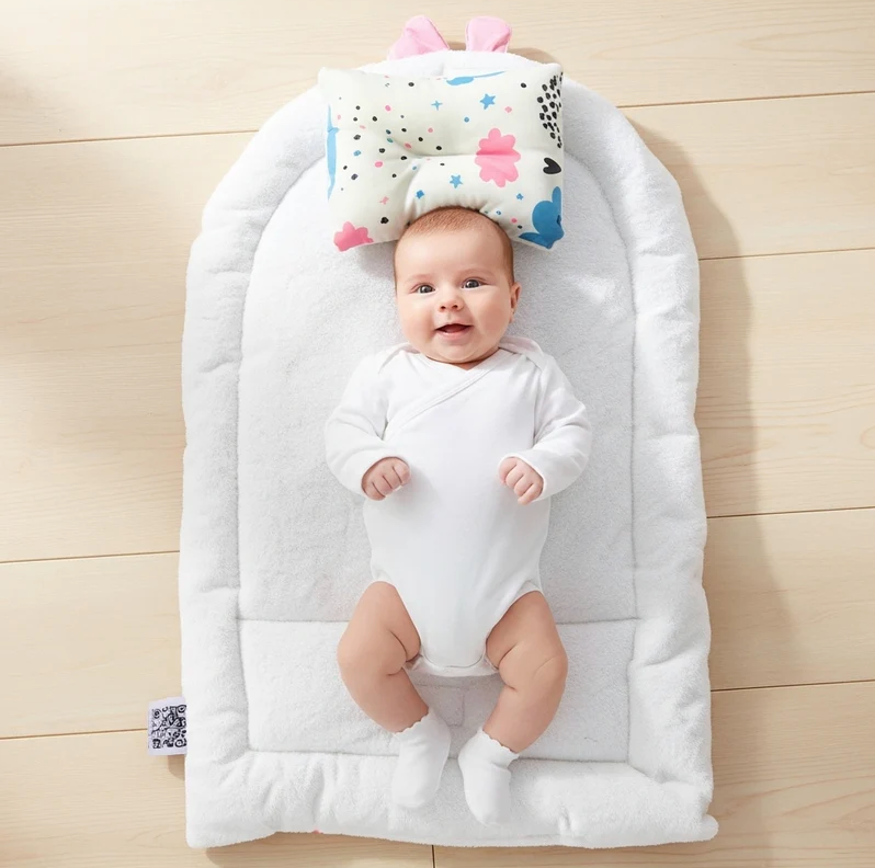 Changing Mat – Cloudy Pink