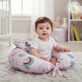 Pink Cloud & Rainbow Baby Nursing Pillow