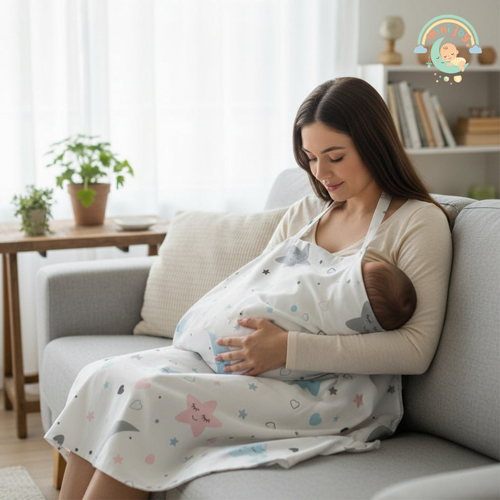 Nursing Cover - The Blue Cloud