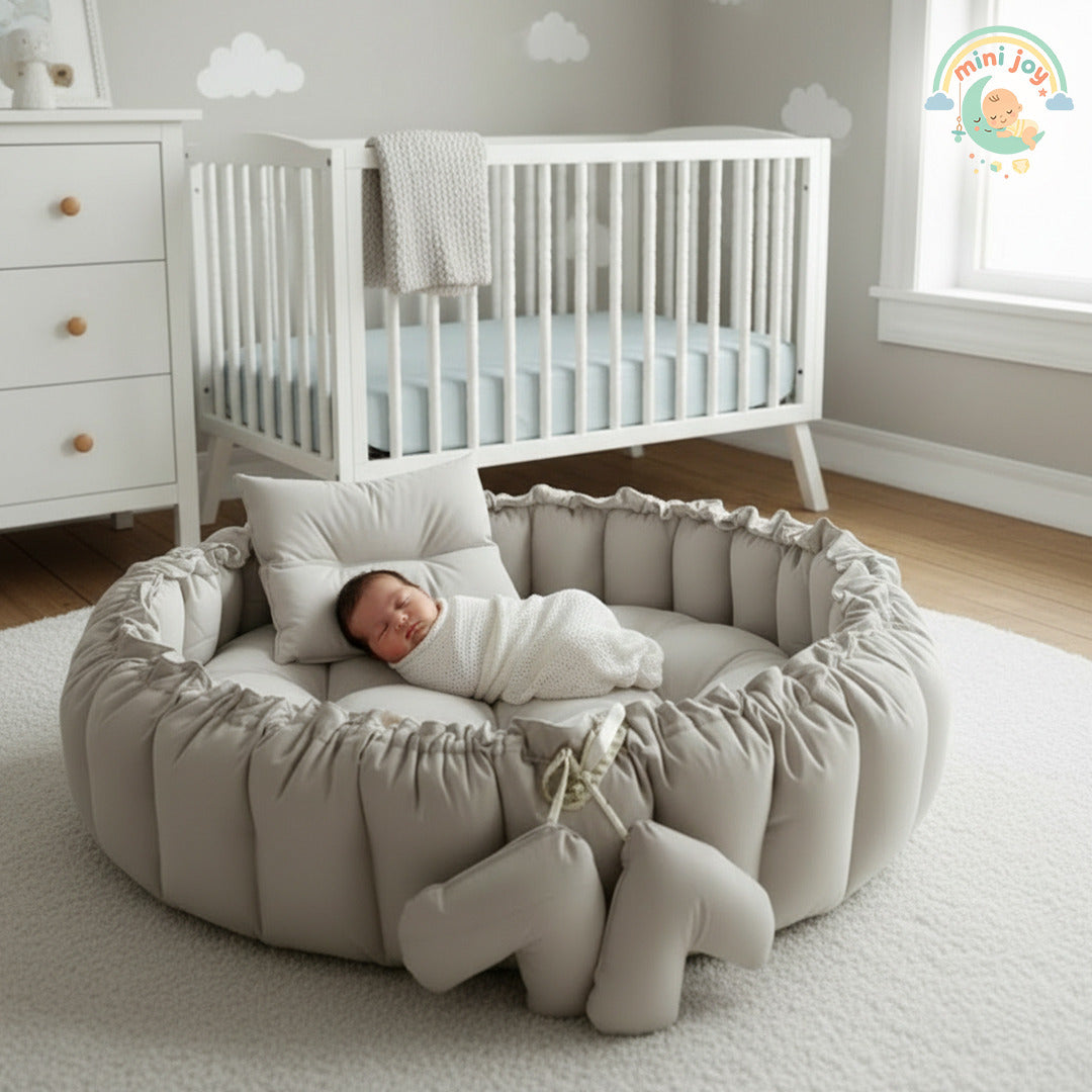Circular Baby Nest – Beige