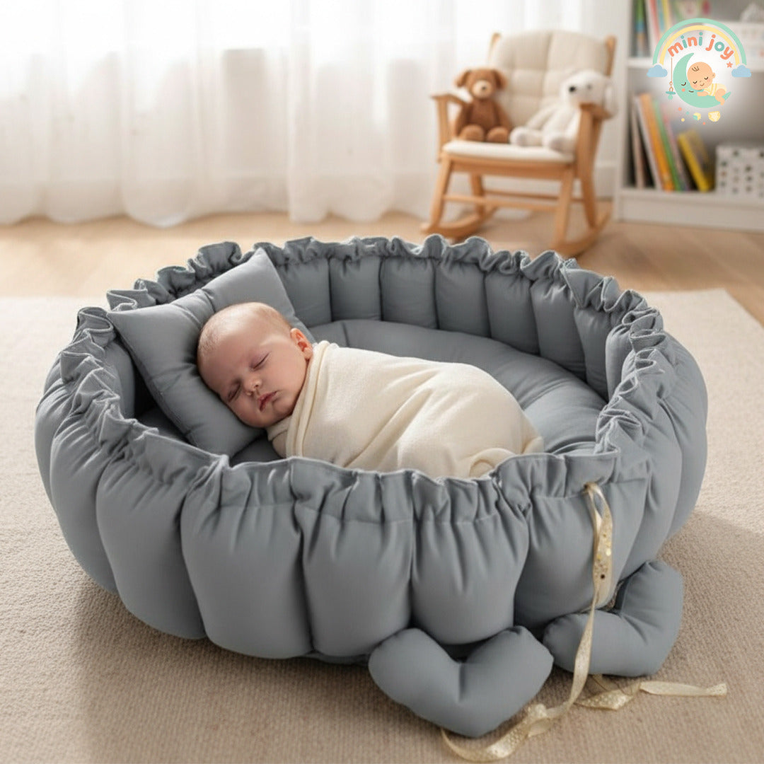Circular Baby Nest – Gray