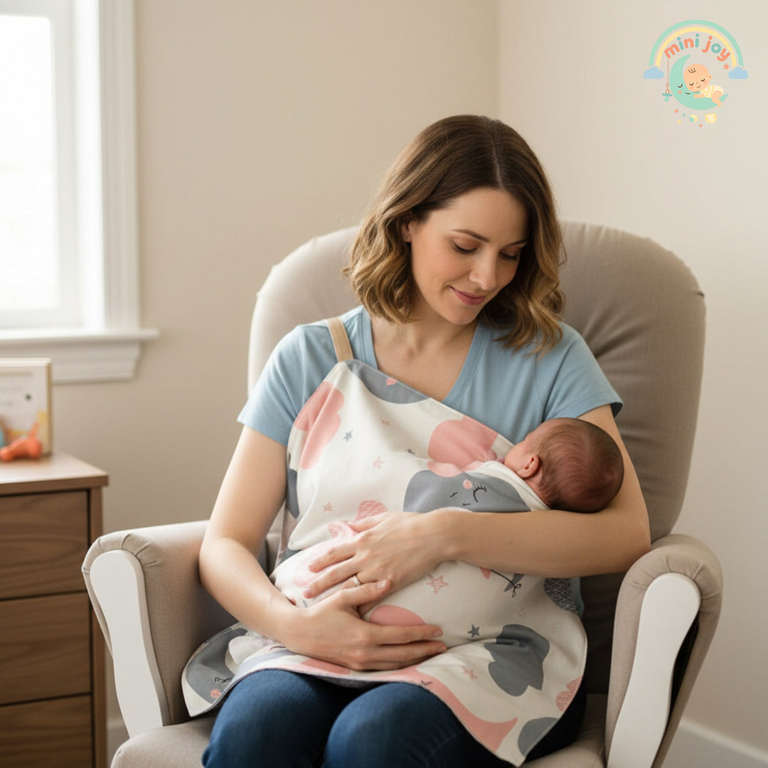 Nursing Cover - Rose Cloud