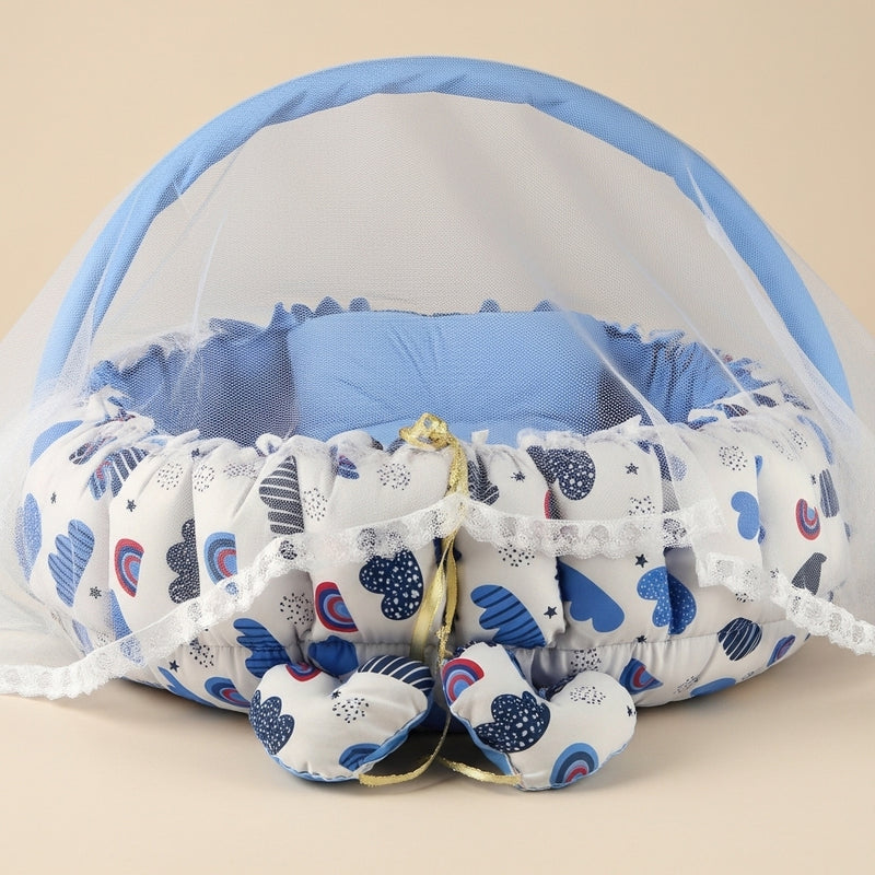 Circular Baby Nest - Dreamy Night Sky