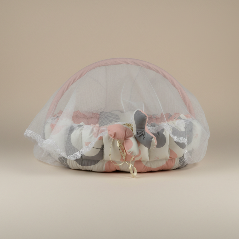 Circular Baby Nest – Rose Cloud