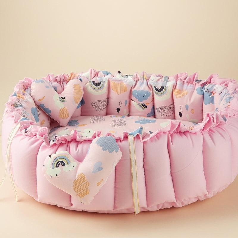 Circular Baby Nest - Dreamy Pink